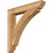 Ekena Millwork Thorton Slat Rough Sawn Bracket, Western Red Cedar, 4"W x 28"D x 28"H BKT04X28X28THR06RWR - alternate 1